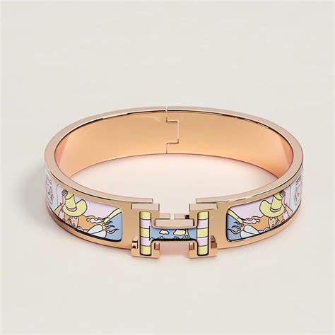 bracciale croisette hermes indossato al polso|Bracciale Clic H .